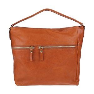 Campomaggi NWT Eugenia XL Tan Pebbled Leather Slouchy Shoulder Shopper